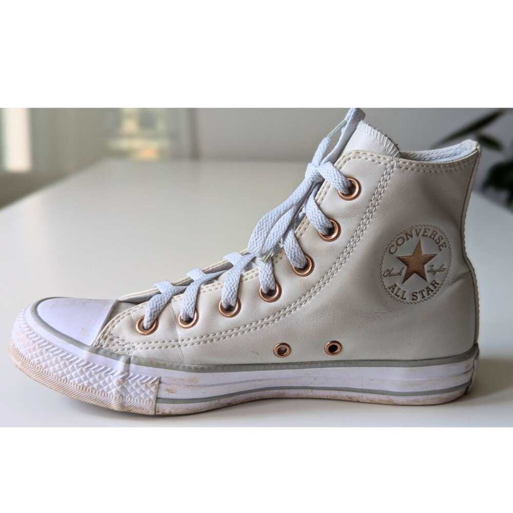 Converse Women's Chuck Taylor® All Star Craft Neutral Leather HiTops